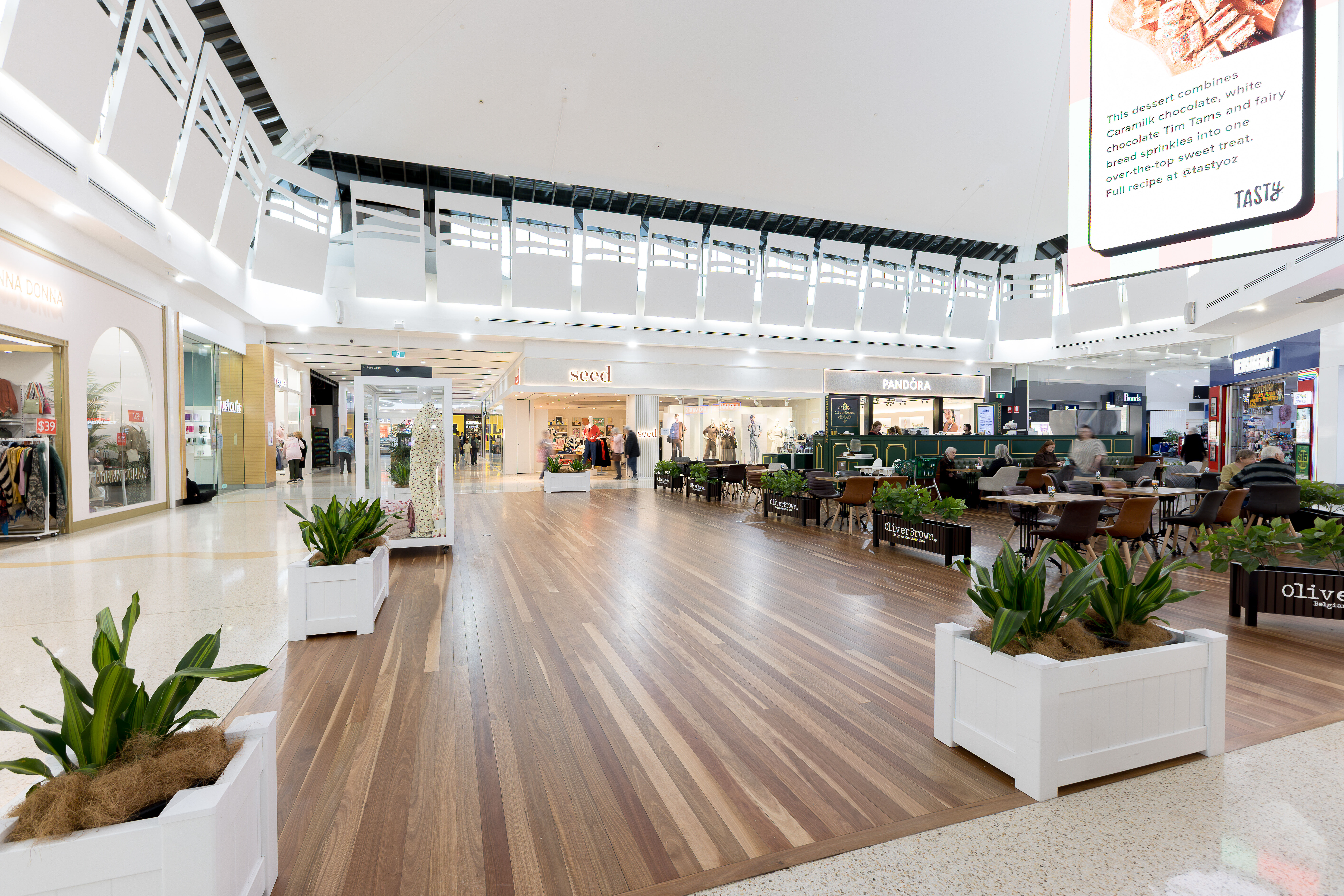 Around the centre